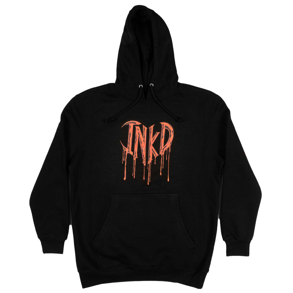 INKD HEART PULLOVER HOODIE